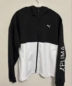 PUMA クロスウーブンジャケット　フード付き レディース　Lサイズ