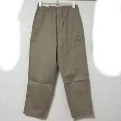 ストレッチイージーアンクルパンツ【メンズS/ベージュ】　ユニクロ