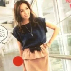 (値下げ)アプワイザーリッシェ☆ペプラムスカート