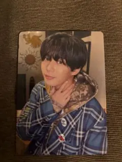 長尾謙杜　トレカ　HARD WORK