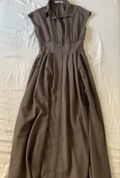 ノースリーブ シャツワンピース/NICE CLAUP※⭐︎様専用※