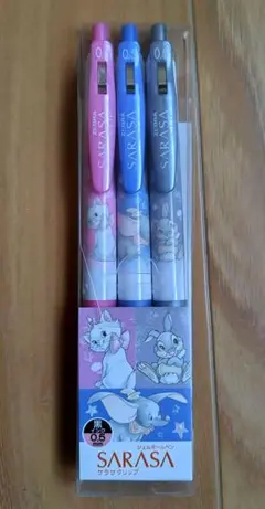 SARASA ボールペン 3本セット ディズニー