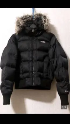 h4 レディース S 黒 550フィル ノースフェイス ダウンジャケット