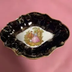 リモージュLimoges 22Kゴールド フランス製 絵皿 小物入れ 食器