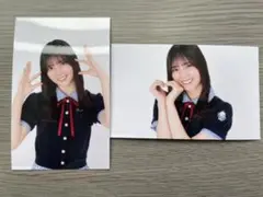 小坂菜緒 日向坂46 14th制服 ミニ生写真 2種コンプ
