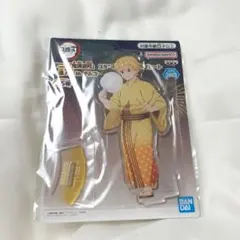 我妻善逸 鬼滅の刃 スタンド付きアクリルプレート 漆ノ章 in ナムコ　①