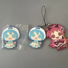 魔法少女まどかマギカ ラバーストラップ 美樹さやか 佐倉杏子 まとめ売り