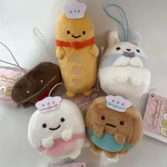 すみっコぐらし あつまるんです　いろんななかま　ゴムひも付きマスコット　全5種