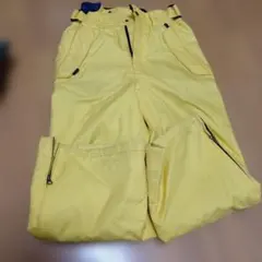 PONTAPES スノーボードウェア 140サイズ イエロー上下セット