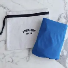 HERMES ワンピース水着 ネイビー 40サイズ - メルカリ