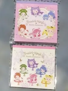 yes!プリキュア５gogo×サンリオキャラクターズ　スクエアメモ帳２冊セット