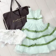 フォーマルドレス　グリーン