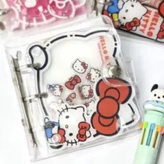 キティー　シャカシャカ　シール帳　バインダー