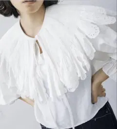 ジャーナルスタンダード×nude vintageレースブラウス