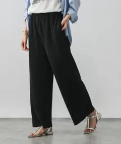 GLOBALWORK　セルフカットプリーツパンツ