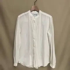 UNIQLOユニクロ × イネス コラボ / ピンタックブラウス（長袖）Sサイズ