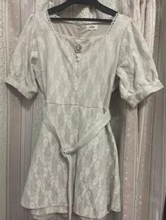 evelyn ワンピース ピンクベージュ