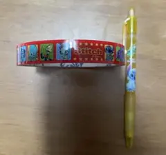 Disney ディズニー　スティッチ　シャープペンシル　テープ　文房具