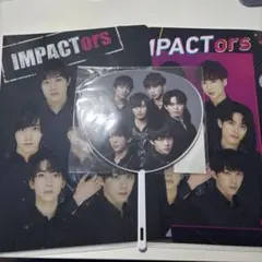 IMPACTors IMP ミニうちわ　ファイル　2枚セット