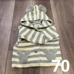 baby GAP Disney ミッキーマウス　カーディガン 6-12ヶ月