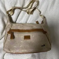 CROCODILE ショルダーバッグ ベージュ 総柄