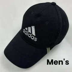 adidas メンズ 黒 ゴルフキャップ