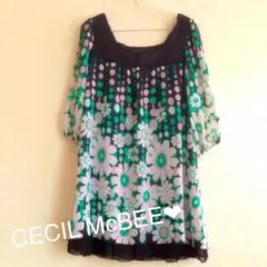 CECIL McBEE 花柄ワンピ♡