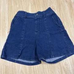 AND YUA ANY デニムショートパンツ　150