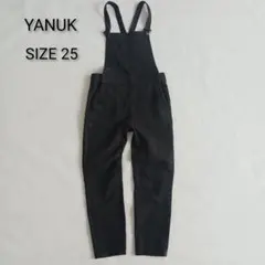YANUK ヤヌーク 金子綾 ブラック デニム サロペット オーバーオールのサムネイル