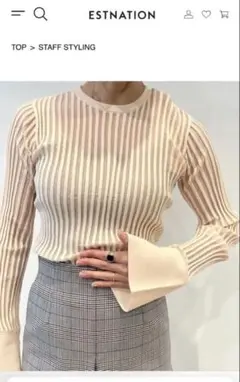 column_official_jp COLUMN シアー リブニット