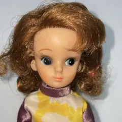 昭和レトロ 初代リカちゃん ドットあり おへそあり 当時物
