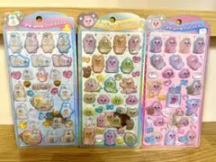 んぽちゃむ おぱんちゅうさぎ うるちゅる 立体シール