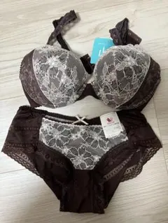 Wacoal ブラジャー ショーツ セット ブラウンのサムネイル