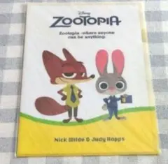 【匿名配送】ディズニー　ズートピア　A4　クリアファイル