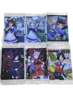 ウマ娘 キャラクターカード6枚