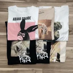 アリアナグランデ　ツアー　グッズ　h&m Tシャツ　6枚セット