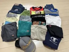 春夏まとめ売り17点+キャップ　男の子　130〜140