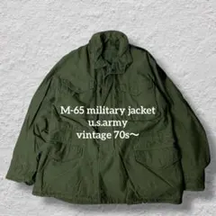 1970s US ARMY M65 実物 移行期 SCOVILLジップ - メルカリ