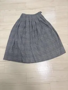 MOUSSY チェック柄 フレアスカートのサムネイル