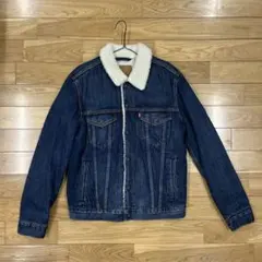 Levi's シェルパ襟付きデニムジャケット S