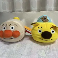 アンパンマン号　チーズバケット号　ぬいぐるみセット　ドキンちゃんおまけ付き