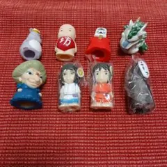 スタジオジブリ　千と千尋の神隠し　指人形　セット