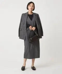 【美品】今期green label relaxing ジャンパースカート