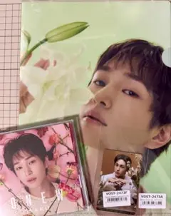 ONEW オニュ SAKU 通常版 ラントレなし 限定トレカ クリアファイル付き