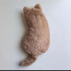GWセール‼️✨️猫型ペンケース 筆箱 猫 ねこ 茶色✨️