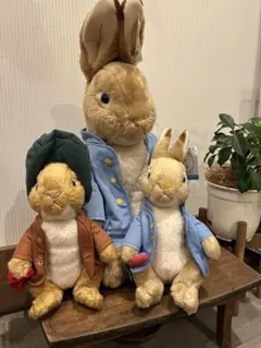 非売品ピーターラビット ぬいぐるみ3体セット