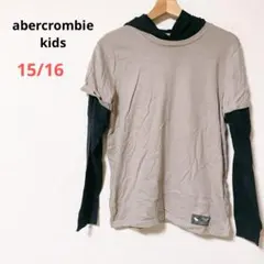 一点もの⭐️abercrombie kids【15/16】フード付きトップス 長袖