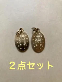 メダイユ 2点 ゴールド パリ 奇跡のメダイ教会で購入
