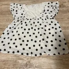 ドットトップス　size110cm