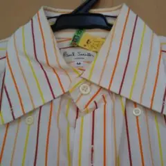 Paul Smith ストライプ長袖ワイシャツ M